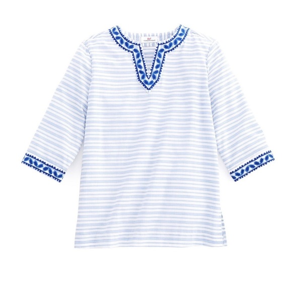 Vineyard vines Girls Striped Tunic 7/8Y - Picture 1 of 1